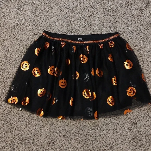 Girls Halloween Skirt - Picture 1 of 5